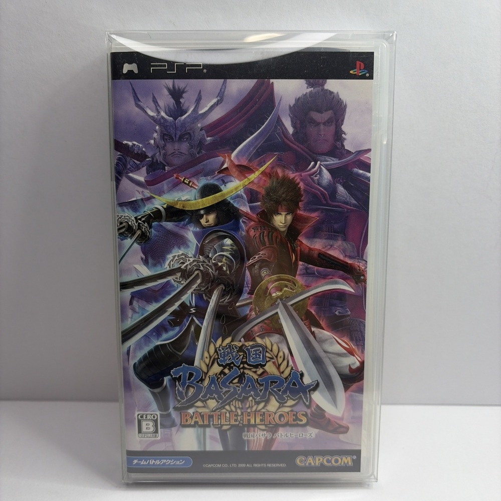 Sengoku Basara‎ Battle Heroes Sony PSP 2009 Japanese Import NTSC-J CIB TCG Card